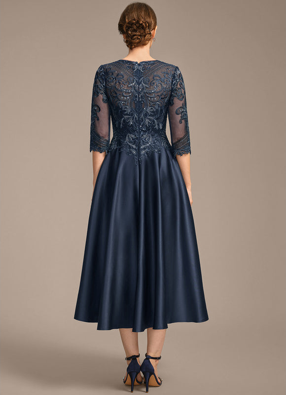 Robe Chic Satin Somptueux - gallery 6