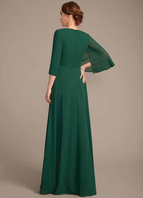 Robe Chic Mousseline Nuit - gallery 5