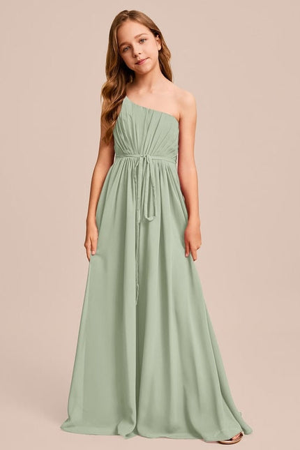 Robe Chic Vert Doux Flottant