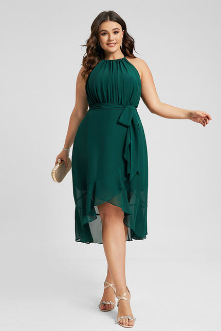 Robe Chic Ondée Émeraude - gallery 8
