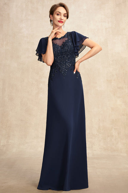 Robe Chic Violette Brodée - gallery 5