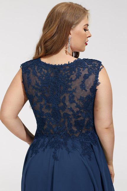 Robe Chic Noire Dentelle V-Cou Élégant - gallery 7