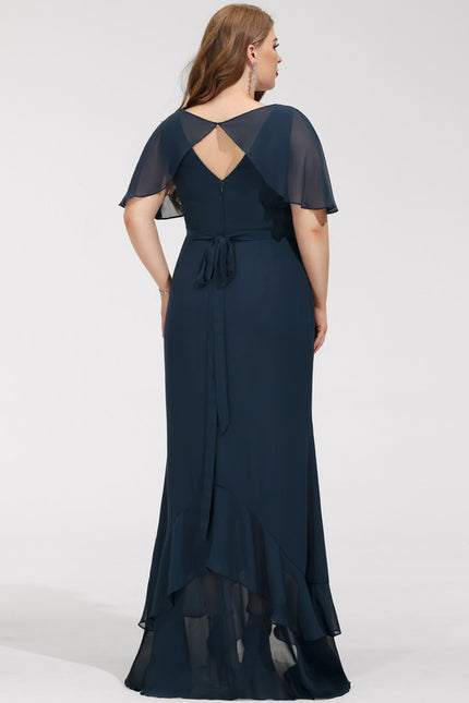 Robe Chic Mousseline Asymétrique - gallery 9