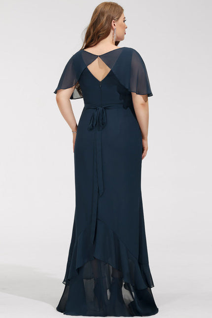 Robe Chic Mousseline Asymétrique - gallery 9