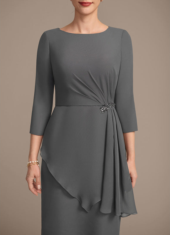 Robe Chic Bleu Élégant - gallery 7
