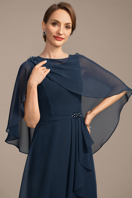 Robe Chic Bleu Élégant - gallery 2
