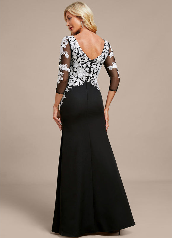 Robe Blanche Et Noire Chic - gallery 6