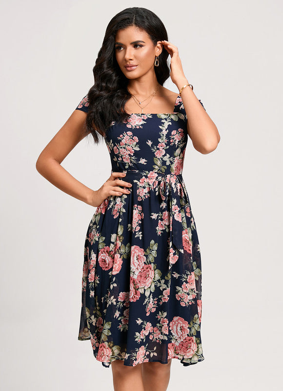 Robe Chic Florale Marine - gallery 2
