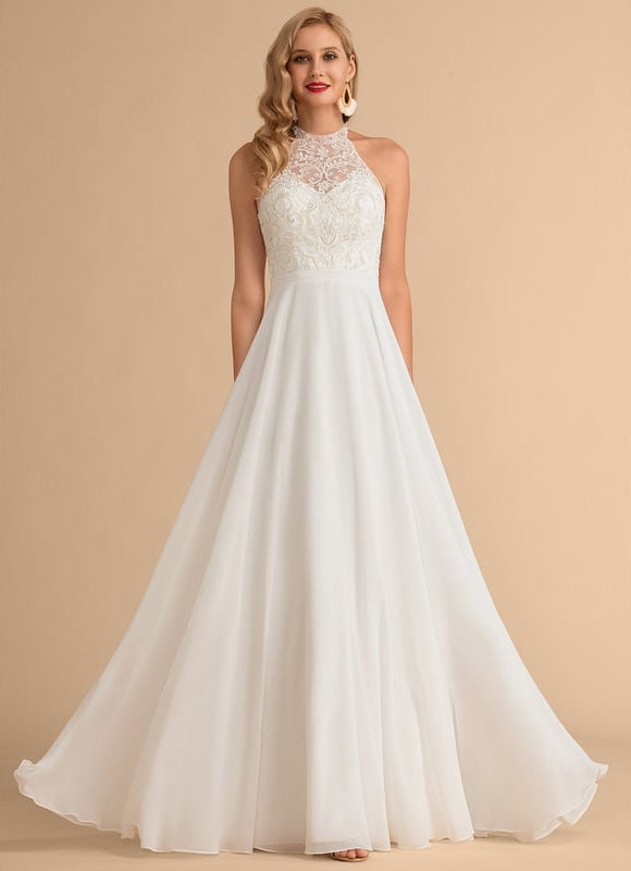 Robe Chic Nuptiale Élégante