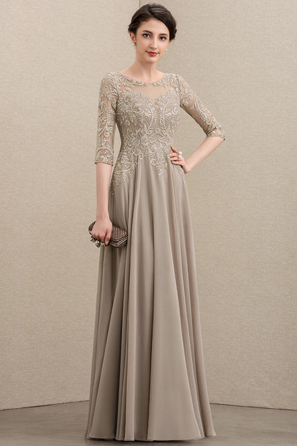Robe Chic Violette Brodée - gallery 4