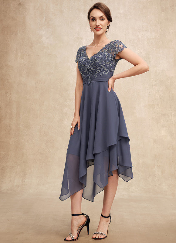 Robe Chic Rose Aérienne - gallery 3