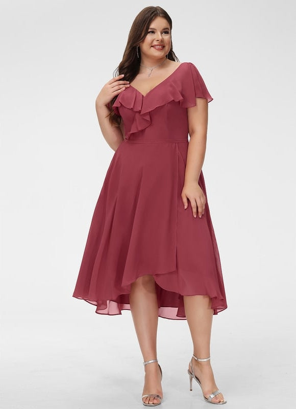 Robe Chic Fluide Bleu Nuit - gallery 7