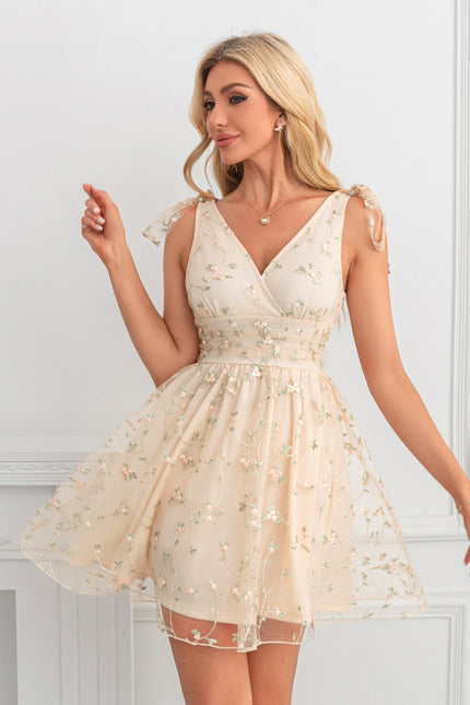 Robe Chic Tulle Écrue - gallery 3