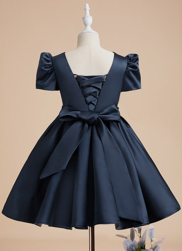 Robe Chic Satin Étoile Enfant - gallery 2