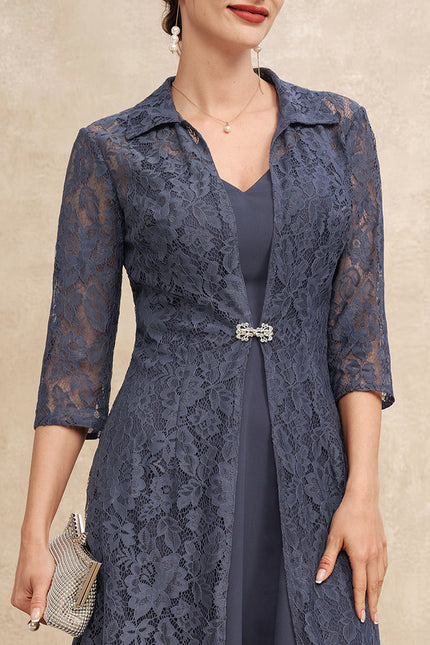 Robe Chic Nuit De Dentelle - gallery 8