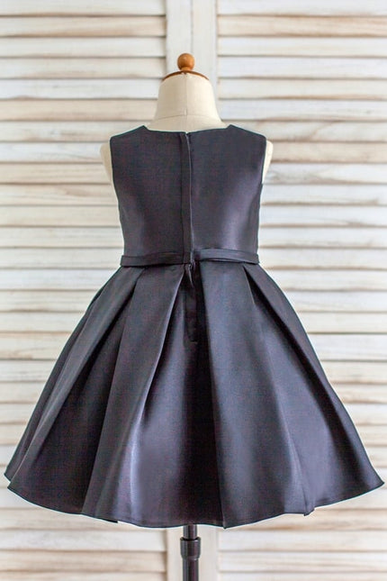Robe Chic Rouge Satinée Longueur Genou - gallery 3