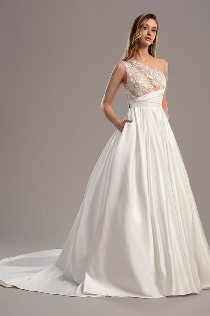 Robe Chic Satin Éclat Raffiné - gallery 2