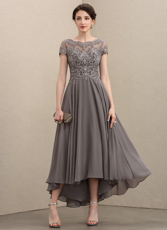 Robe Chic Illusion Grise