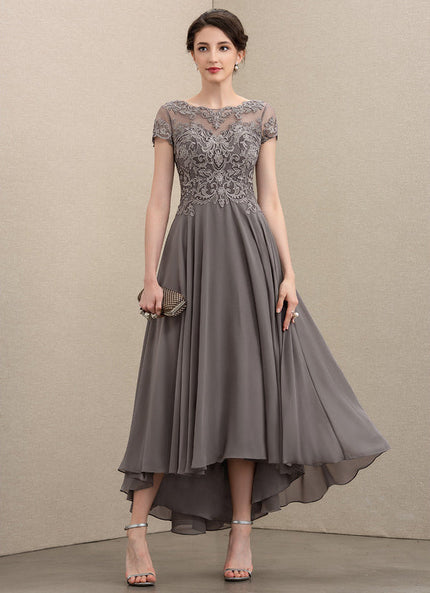 Robe Chic Illusion Grise