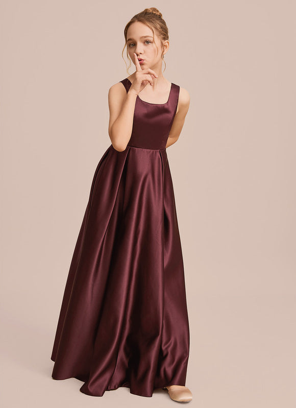 Robe Chic Bleu Satiné - gallery 6