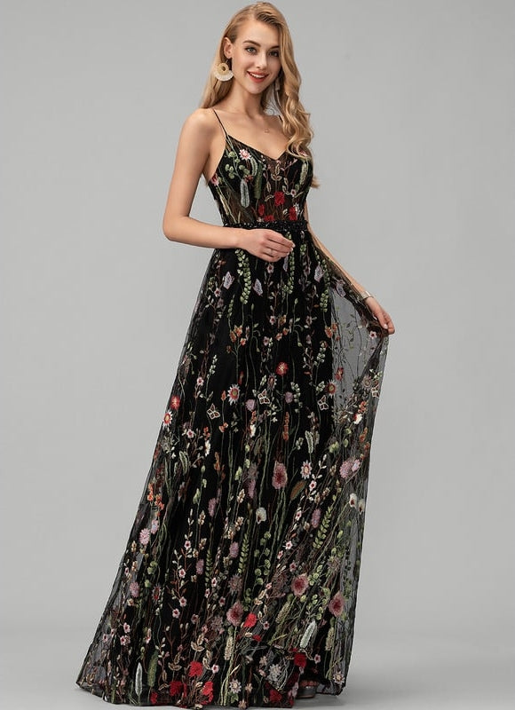 Robe Chic Fleur Dobsidienne