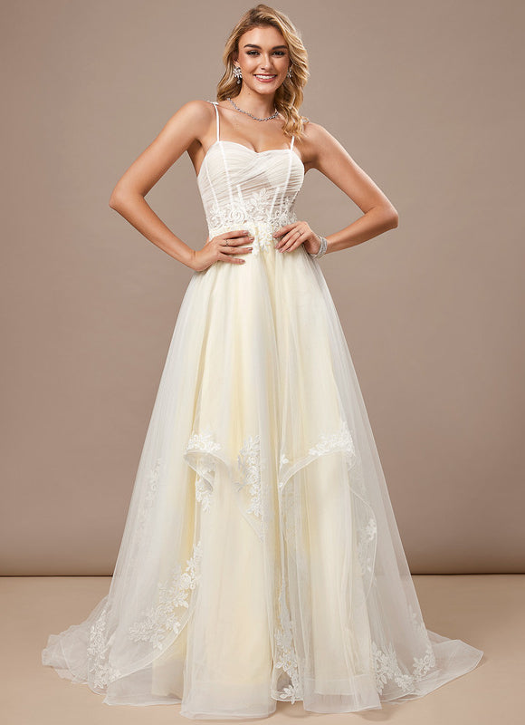Robe Chic Tulle Ivoire - gallery 3