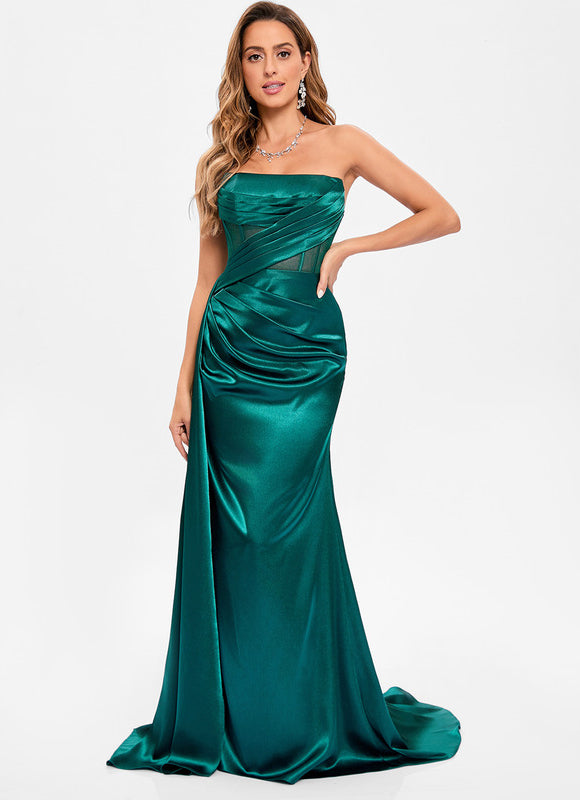 Robe Chic Rêve Émeraude - gallery 1