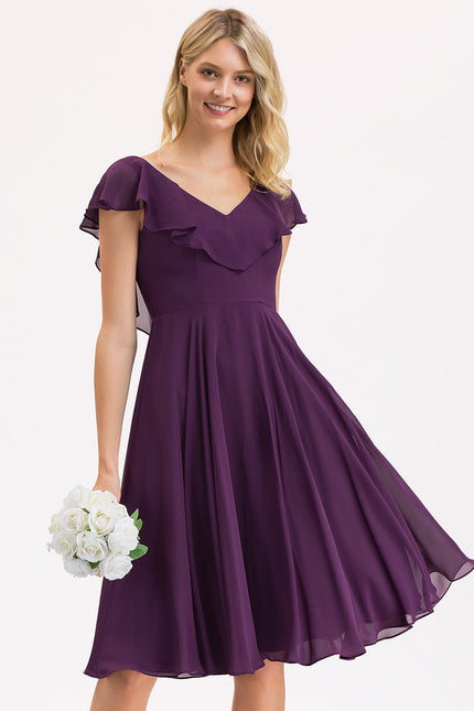 Robe Chic Bleu Élégance Flottante