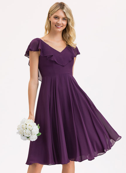 Robe Chic Bleu Élégance Flottante