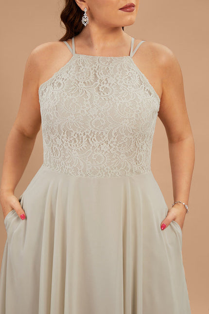 Robe Chic Soirée Rosée - gallery 8