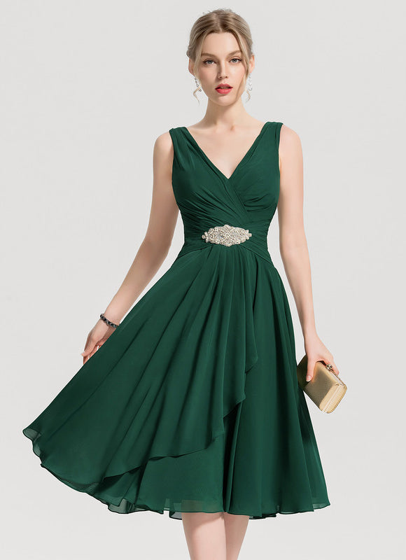 Robe Chic Verte Fluidité - gallery 6