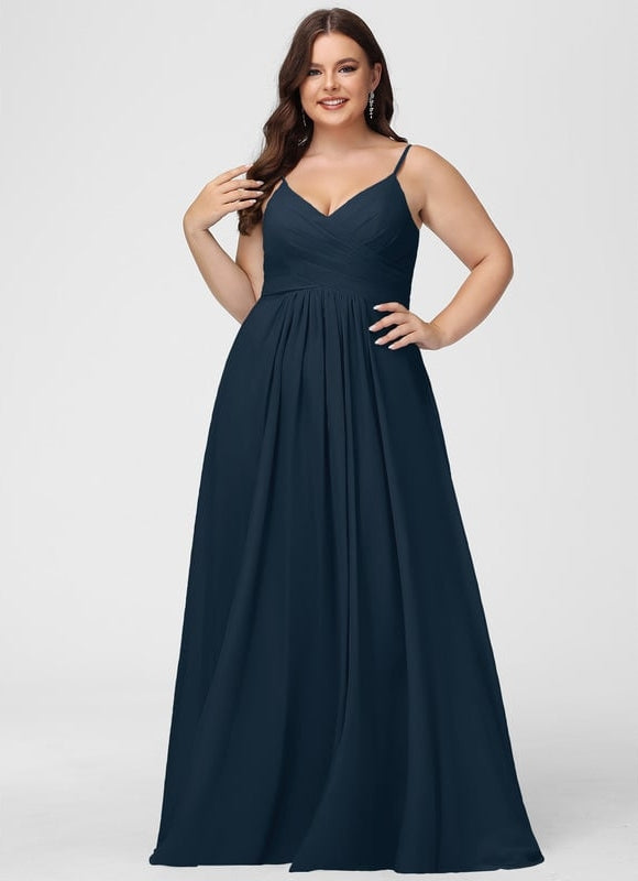 Robe Chic Longue Verte Fluide - gallery 9