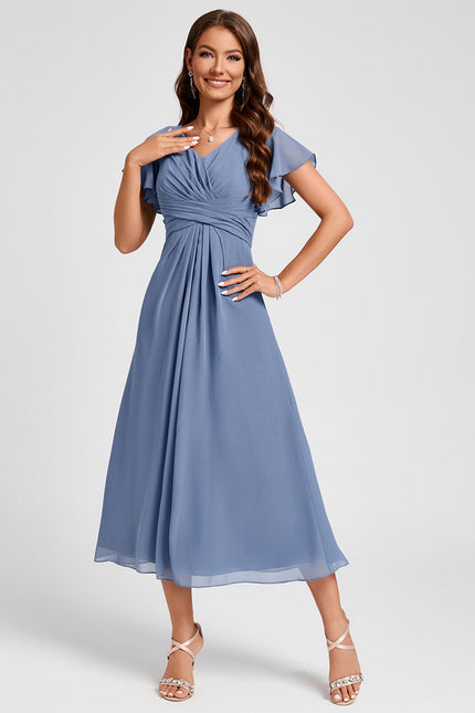 Robe Chic À Volants Florale
