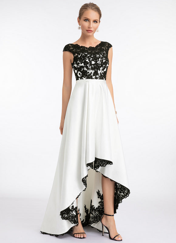 Robe Chic Contraste Élégant - gallery 5