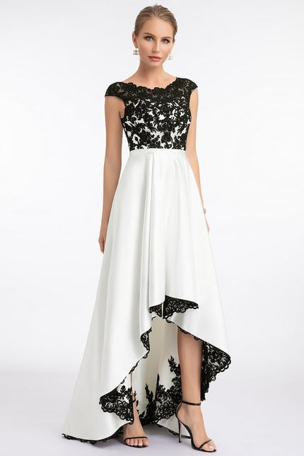 Robe Chic Dentelle Bicolore - gallery 5