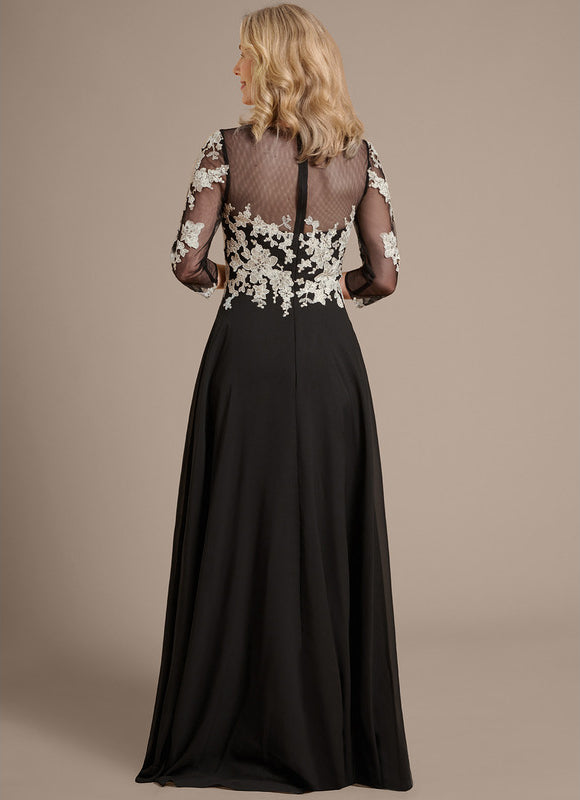 Robe Chic Élégante Noire - gallery 5