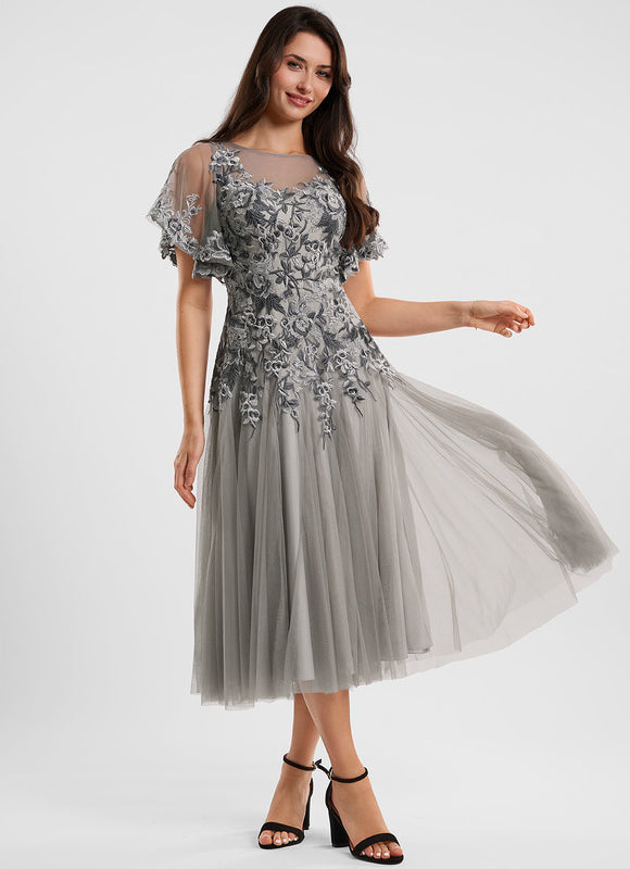 Robe Chic Élégance Éthérée - gallery 1