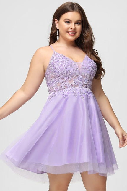 Robe Chic Lilas Aérée - gallery 9