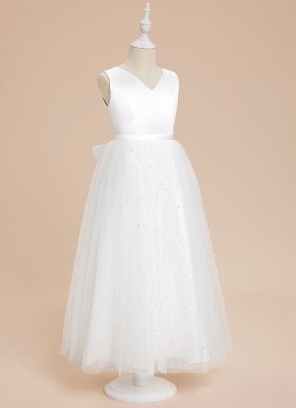 Robe Chic Lueur De Satin - gallery 2