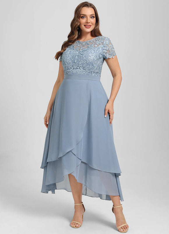 Robe Chic Bleu Cascade - gallery 7
