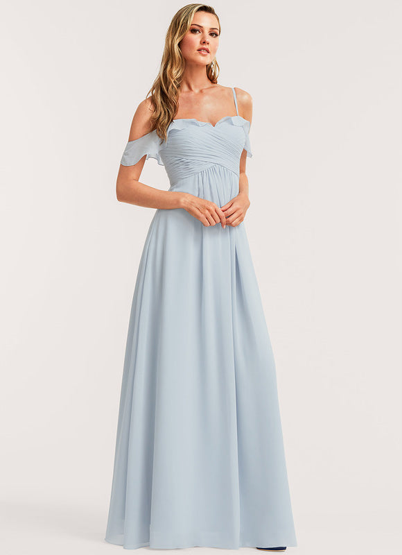 Robe Chic Fluide Ciel