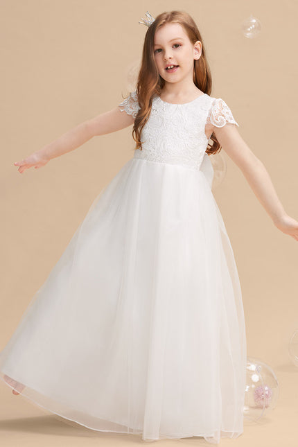 Robe Blanche Hiver Chic