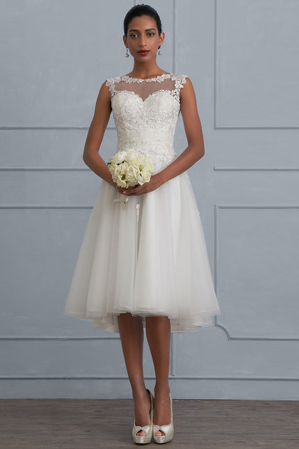 Robe Chic De Mariée Tulle Couture - gallery 2