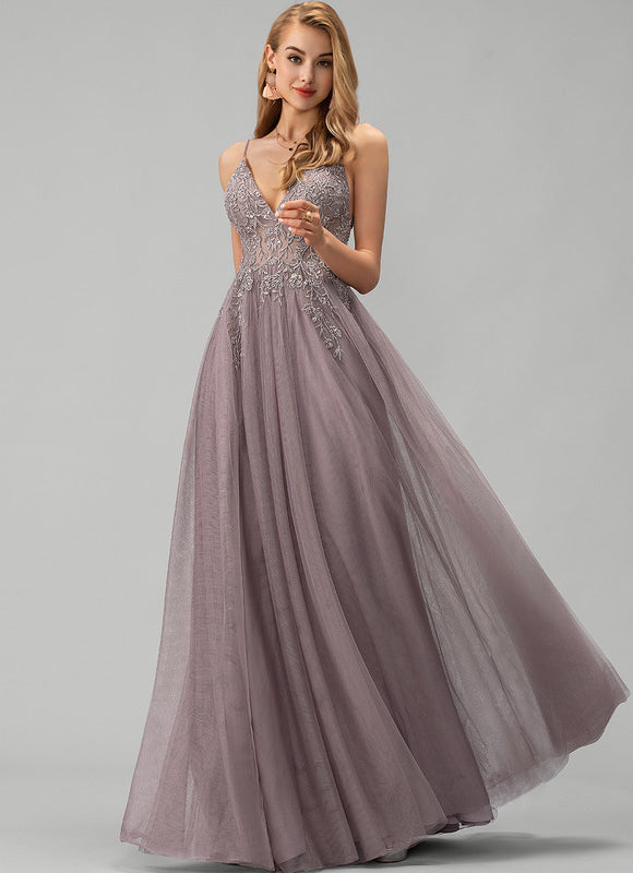 Robe Chic Élégance Tulle Sophistiquée