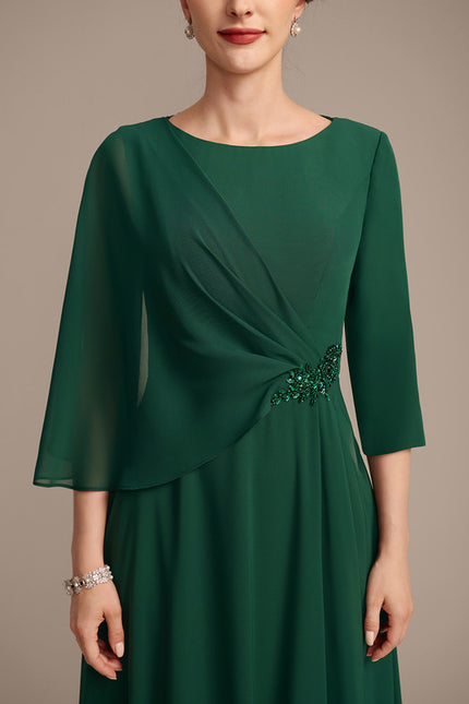 Robe Chic Mousseline Nuit - gallery 6