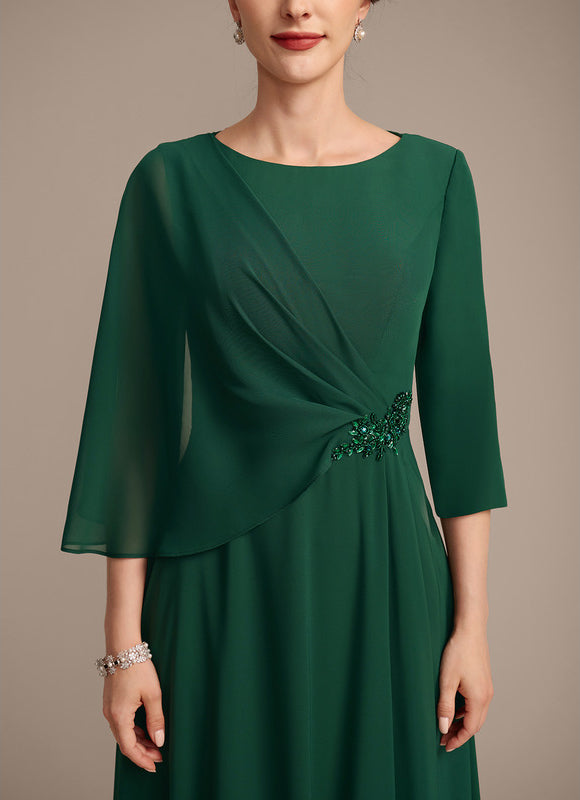 Robe Chic Mousseline Nuit - gallery 6