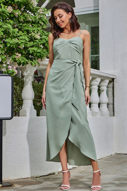 Robe Longue Verte Chic - gallery 5