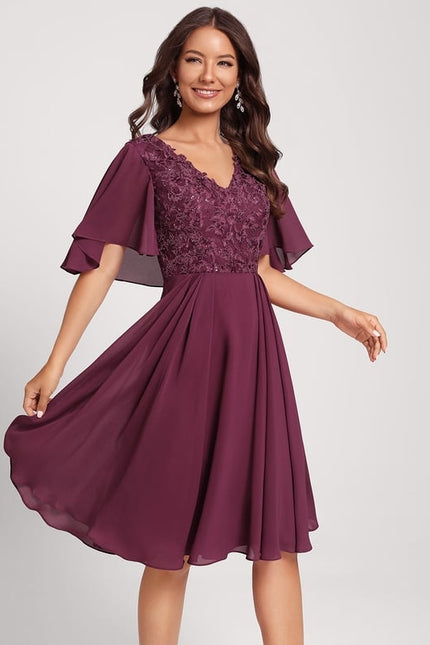 Robe Chic Chic Bordeaux - gallery 1