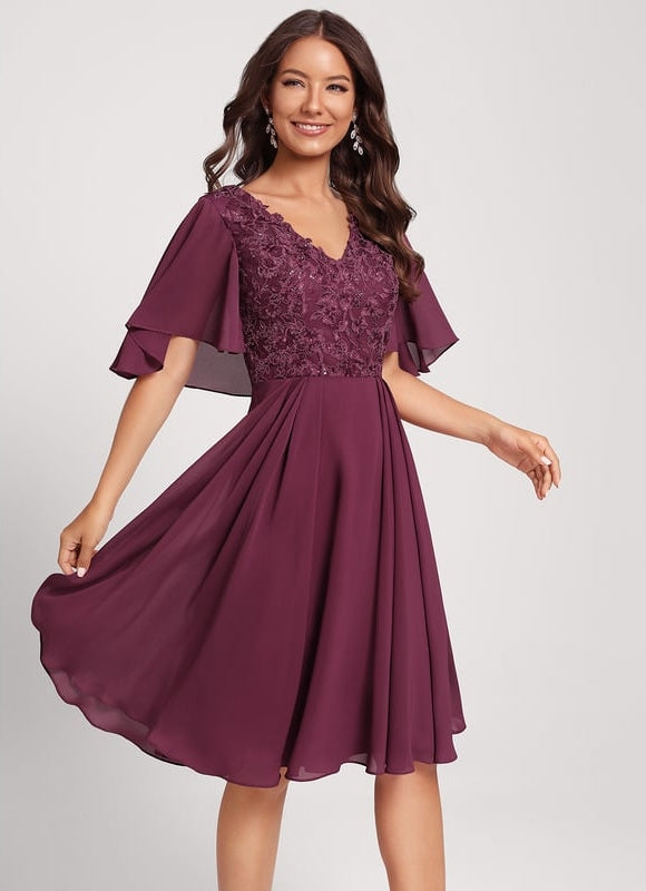 Robe Chic Chic Bordeaux - gallery 1