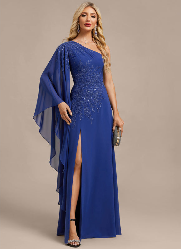 Robe Chic Chic Asymétrique Satin - gallery 2